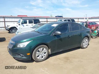 2014 Chevrolet Cruze LS with VIN 1G1PA5SH8E7474099, listed as a IAAI auction lot 42232347 with 130,351 mi miles and . Bid and sale history available at DreamBid. Image 2.