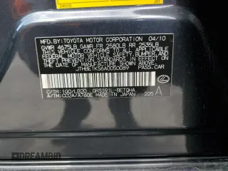 2010 Lexus GS with VIN JTHBE1KS6A0050089, listed as a Copart auction lot 52900685 with 101,659 mi miles and Salvage Title. Bid and sale history available at carsss.com. Image 12.