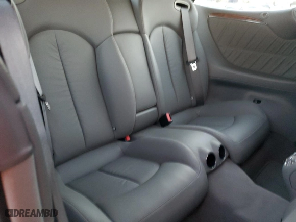 2007 Mercedes-Benz CLK-Class 3.5L with VIN WDBTK56F77F223285, listed as a Copart auction lot 87919575 with 0 mi miles and Salvage Title. Bid and sale history available at carsss.com. Image 10.