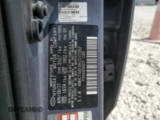 2017 Hyundai Accent SE with VIN KMHCT4AE4HU310352, listed as a Copart auction lot 50322535 with 108,815 mi miles and Salvage Title. Bid and sale history available at carsss.com. Image 12.
