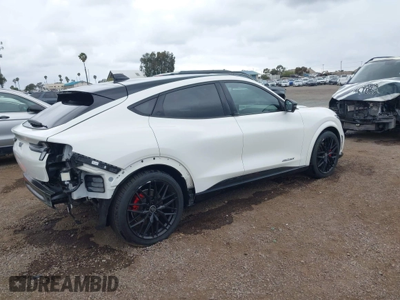 2022 Ford Mustang Mach-E GT with VIN 3FMTK4SE8NMA08497, listed as a IAAI auction lot 42050978 with 42,577 mi miles and . Bid and sale history available at DreamBid. Image 4.