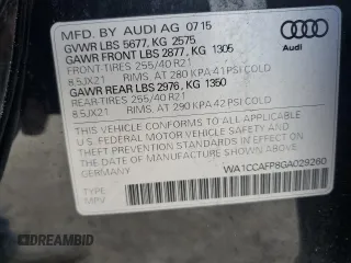 2016 Audi SQ5 Premium Plus with VIN WA1CCAFP8GA029260, listed as a Copart auction lot 82576794 with 105,941 mi miles and Salvage Title. Bid and sale history available at carsss.com. Image 13.