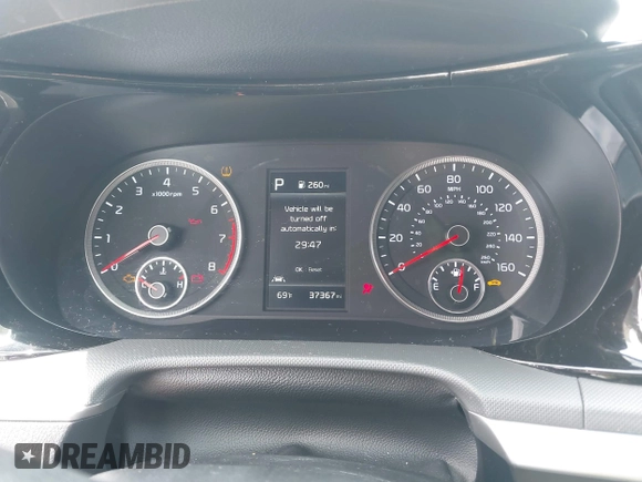 2023 Kia K5 LXS z VIN 5XXG14J2XPG210651, wystawiony jako IAAI lot #42243437 z przebiegiem 37 367 mil mil oraz . Historia ofert i sprzedaży dostępna na DreamBid. Obrazek 7.
