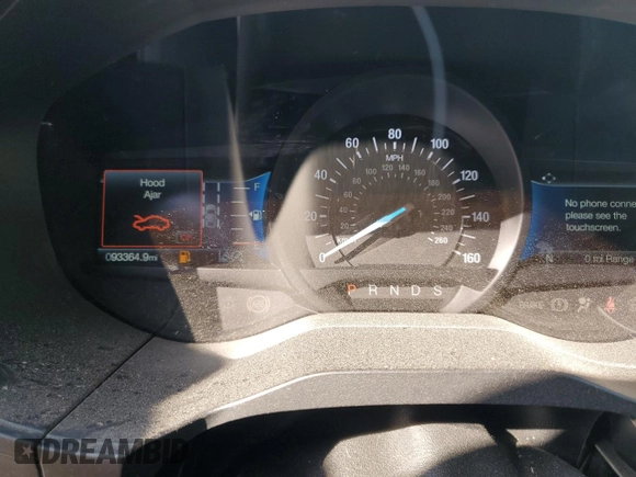 2022 Ford Edge SE with VIN 2FMPK4G90NBA60964, listed as a Copart auction lot 64940435 with 93,364 mi miles and Clean title. Bid and sale history available at DreamBid. Image 9.