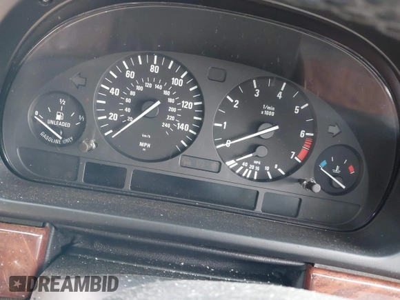2002 BMW 5 Series 525i with VIN WBADT33412GF42744, listed as a IAAI auction lot 41609141 with 1 mi miles. Bid and sale history available at carsss.com. Image 15.