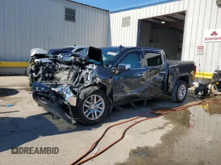 2019 GMC Sierra 1500 SLT with VIN 3GTP8DED6KG197779, listed as a Copart auction lot 46404705 with Not provided miles and Salvage title. Bid and sale history available at DreamBid. Image 1.