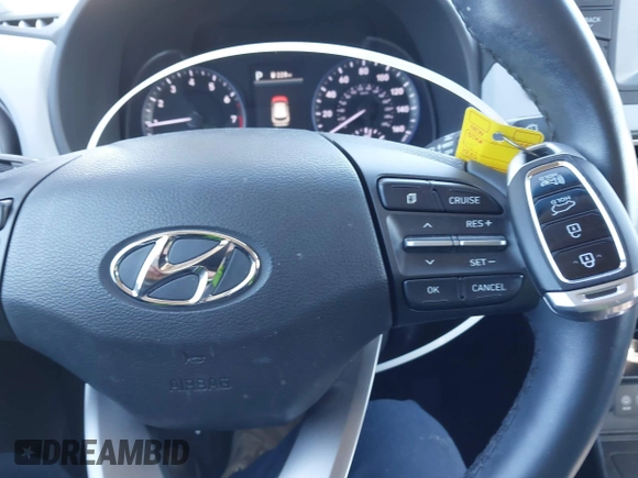 2020 Hyundai Kona SEL Plus with VIN KM8K62AA1LU550570, listed as a IAAI auction lot 41381405 with 59,510 mi miles. Bid and sale history available at carsss.com. Image 11.