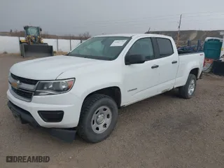2018 Chevrolet Colorado 4WD Work Truck with VIN 1GCGTBEN7J1201122, listed as a IAAI auction lot 41865799 with 127,104 mi miles. Bid and sale history available at carsss.com. Image 2.