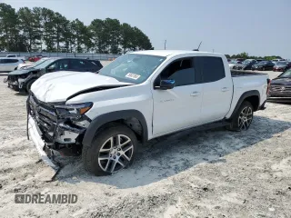 2024 Chevrolet Colorado 4WD Z71 with VIN 1GCPTDEK2R1221243, listed as a Copart auction lot 58601665 with 5,051 mi miles and Salvage title. Bid and sale history available at DreamBid. Image 1.