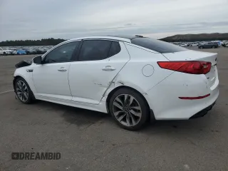 2015 Kia Optima SX Turbo with VIN 5XXGR4A61FG367091, listed as a Copart auction lot 48299065 with 106,003 mi miles and Non Repairable. Bid and sale history available at carsss.com. Image 2.
