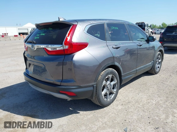 2019 Honda CR-V EX with VIN 5J6RW1H58KA042502, listed as a IAAI auction lot 42001700 with 117,396 mi miles and . Bid and sale history available at DreamBid. Image 4.