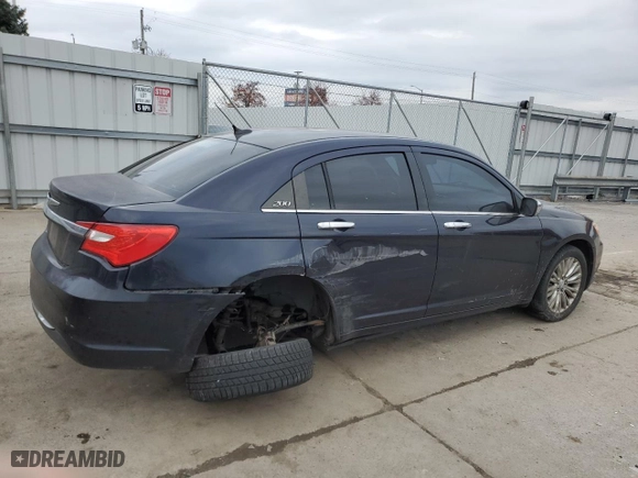 2011 Chrysler 200 Limited with VIN 1C3BC2FB4BN594753, listed as a Copart auction lot 81951154 with 189,108 mi miles and Salvage Title. Bid and sale history available at carsss.com. Image 3.