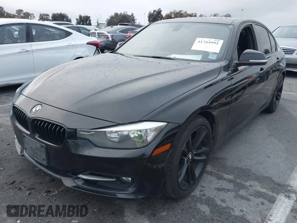 2014 BMW 3 Series 328i with VIN WBA3C1C53EK108252, listed as a IAAI auction lot 41764991 with 137,236 mi miles. Bid and sale history available at carsss.com. Image 2.