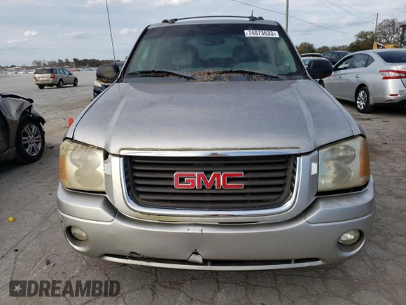 2005 GMC Envoy SLT with VIN 1GKDS13S752319457, listed as a Copart auction lot 74073633 with 181,969 mi miles and Clean Title. Bid and sale history available at carsss.com. Image 5.