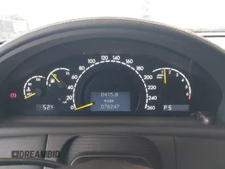 2002 Mercedes-Benz CL 500/600 with VIN WDBPJ75J22A025094, listed as a IAAI auction lot 41887925 with 76,247 mi miles and . Bid and sale history available at DreamBid. Image 7.