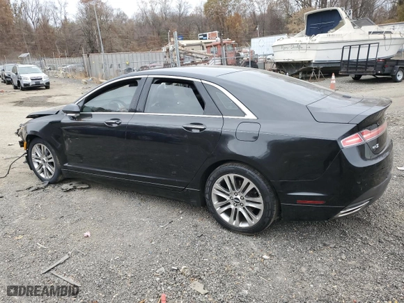 2014 Lincoln MKZ with VIN 3LN6L2JK0ER825973, listed as a Copart auction lot 80577154 with NaN miles and Salvage Title. Bid and sale history available at carsss.com. Image 2.