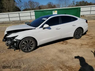 2023 Hyundai Sonata Limited with VIN KMHL34J2XPA259574, listed as a Copart auction lot 46272795 with 49,330 mi miles and Salvage Title. Bid and sale history available at carsss.com. Image 1.
