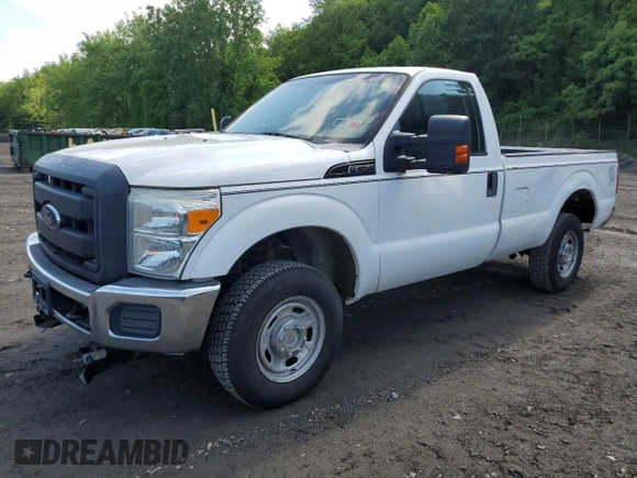 2012 Ford F-250 XL with VIN 1FTBF2B69CEC54446, listed as a Copart auction lot 59689675 with 152,278 mi miles and Non repairable. Bid and sale history available at DreamBid. Image 1.