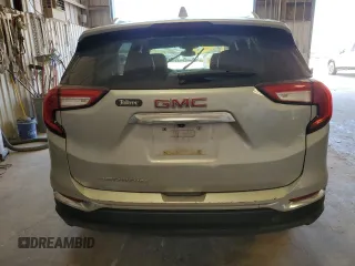 2022 GMC Terrain SLT with VIN 3GKALPEVXNL163889, listed as a Copart auction lot 71799184 with 30,697 mi miles and Salvage Title. Bid and sale history available at carsss.com. Image 6.