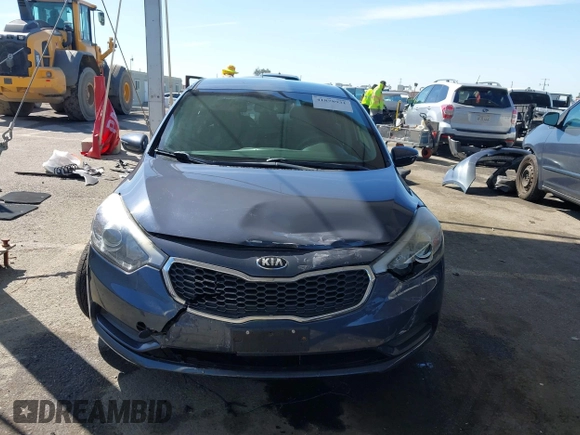 2014 Kia Forte LX with VIN KNAFX4A67E5182013, listed as a IAAI auction lot 41878931 with 35,967 mi miles. Bid and sale history available at carsss.com. Image 12.