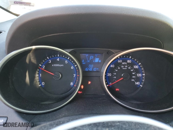 2011 Hyundai Tucson Limited with VIN KM8JUCAC4BU260329, listed as a Copart auction lot 87921435 with 164,810 mi miles and Salvage Title. Bid and sale history available at carsss.com. Image 9.