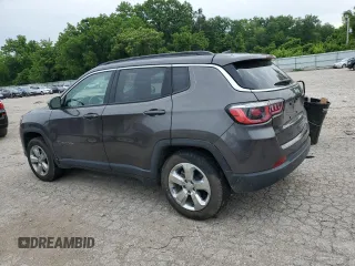 2018 Jeep Compass Latitude with VIN 3C4NJCBB0JT376754, listed as a Copart auction lot 58494345 with 93,092 mi miles and Salvage title. Bid and sale history available at DreamBid. Image 2.
