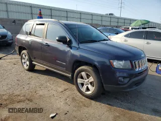 2017 Jeep Compass Sport SE z VIN 1C4NJDBB5HD144639, wystawiony jako Copart lot #65048295 z przebiegiem 256 979 mil mil oraz Czysty tytuł • Clean title. Historia ofert i sprzedaży dostępna na DreamBid. Obrazek 4.