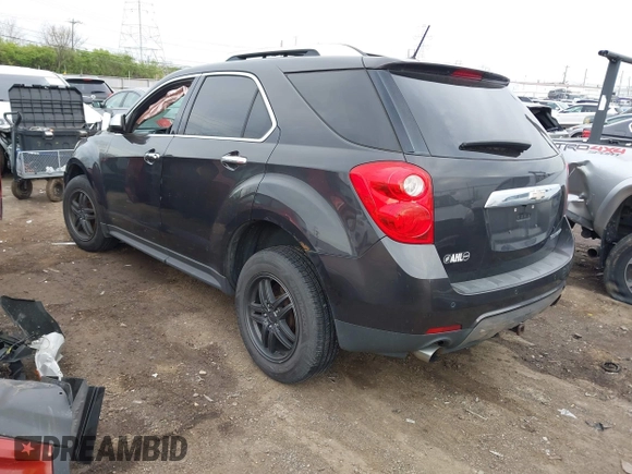 2013 Chevrolet Equinox LTZ with VIN 2GNFLFE30D6166188, listed as a IAAI auction lot 42014944 with 160,457 mi miles. Bid and sale history available at carsss.com. Image 3.