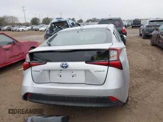 2022 Toyota Prius L Eco with VIN JTDKAMFU9N3185999, listed as a IAAI auction lot 41428106 with 50,798 mi miles. Bid and sale history available at carsss.com. Image 16.