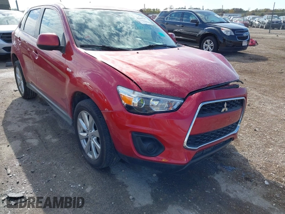 2015 Mitsubishi Outlander Sport ES with VIN 4A4AP3AU1FE053104, listed as a IAAI auction lot 40669797 with 127,778 mi miles. Bid and sale history available at carsss.com. Image 12.