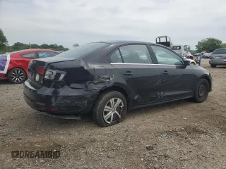 2017 Volkswagen Jetta S z VIN 3VW2B7AJ4HM385734, wystawiony jako Copart lot #58156175 z przebiegiem 145 865 mil mil oraz Szkoda całkowita • Salvage title. Historia ofert i sprzedaży dostępna na DreamBid. Obrazek 3.
