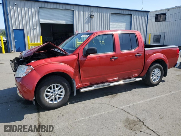 2017 Nissan Frontier SV with VIN 1N6AD0ER4HN776806, listed as a Copart auction lot 55098685 with 87,182 mi miles and Salvage title. Bid and sale history available at DreamBid. Image 1.