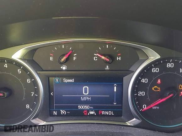 2020 Chevrolet Equinox LT with VIN 2GNAXKEV7L6270751, listed as a IAAI auction lot 41898301 with 50,050 mi miles. Bid and sale history available at carsss.com. Image 7.