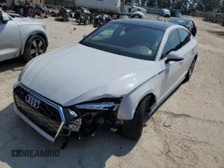 2022 Audi A5 Sportback S line Premium Plus with VIN WAUFACF55NA006421, listed as a Copart auction lot 57168322 with 13,109 mi miles. Bid and sale history available at carsss.com. Image 2.