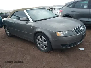 2004 Audi A4 1.8T with VIN WAUAC48H34K003513, listed as a IAAI auction lot 41788941 with 127,942 mi miles. Bid and sale history available at carsss.com. Image 1.