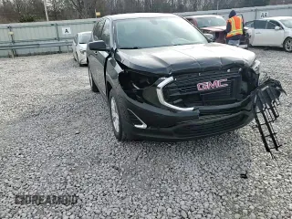 2019 GMC Terrain SLE with VIN 3GKALMEV1KL398112, listed as a Copart auction lot 47603035 with 77,132 mi miles and Salvage Title. Bid and sale history available at carsss.com. Image 12.
