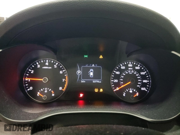 2018 Kia Optima LX with VIN KNAGT4L35J5216351, listed as a Copart auction lot 50174385 with 50,774 mi miles and Salvage Title. Bid and sale history available at DreamBid. Image 9.