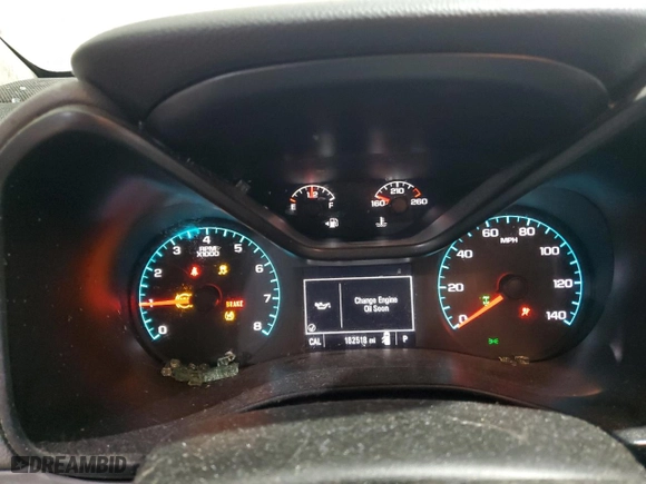 2019 Chevrolet Colorado 4WD Work Truck with VIN 1GCHTBEN4K1185001, listed as a Copart auction lot 45475905 with 162,518 mi miles and Salvage Title. Bid and sale history available at carsss.com. Image 9.