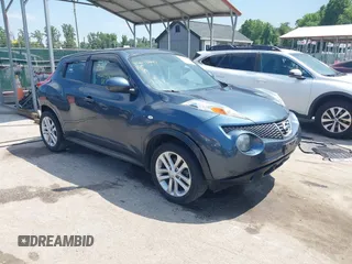 2014 Nissan Juke SL with VIN JN8AF5MV8ET362173, listed as a IAAI auction lot 42673347 with 208,689 mi miles and . Bid and sale history available at DreamBid. Image 1.