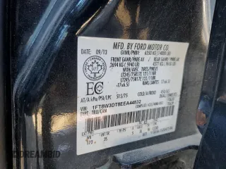 2014 Ford F-350 XLT with VIN 1FT8W3DT8EEA44832, listed as a Copart auction lot 45468365 with 176,751 mi miles and Salvage Title. Bid and sale history available at DreamBid. Image 12.