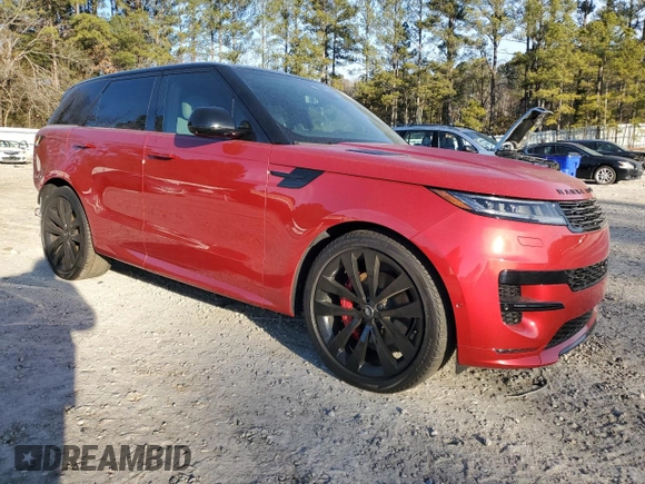 2024 Land Rover Range Rover Sport Dynamic SE with VIN SAL1L9FU7RA173458, listed as a Copart auction lot 42537245 with 12,447 mi miles and Salvage title. Bid and sale history available at DreamBid. Image 4.