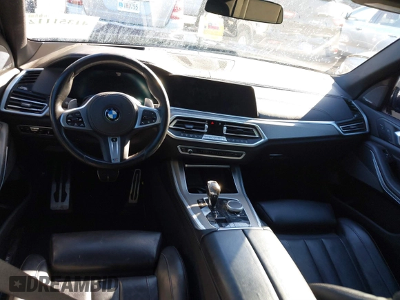 2020 BMW X5 M50i with VIN 5UXJU4C03LL227857, listed as a IAAI auction lot 41351112 with 65,325 mi miles and . Bid and sale history available at DreamBid. Image 22.