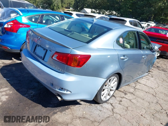 2010 Lexus IS 250 z VIN JTHCF5C28A2034648, wystawiony jako IAAI lot #40612732 z przebiegiem 163 108 mil mil oraz . Historia ofert i sprzedaży dostępna na DreamBid. Obrazek 4.