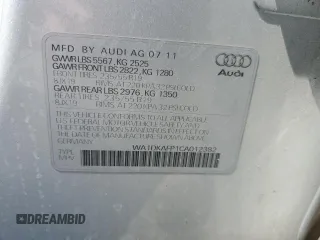 2012 Audi Q5 Premium Plus с VIN WA1DKAFP1CA012382, выставлен на аукционе Copart как лот 61397825 с пробегом 107 390 миль миль и Списание • Salvage title. История ставок и продаж доступна на DreamBid. Изображение 13.