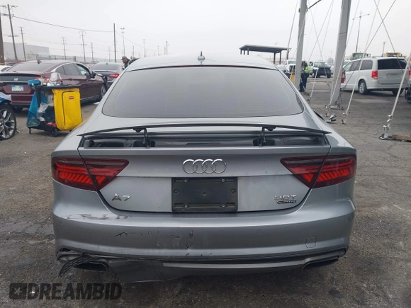 2016 Audi A7 3.0 Premium Plus with VIN WAUWGAFC0GN003357, listed as a IAAI auction lot 41468854 with 62,590 mi miles. Bid and sale history available at carsss.com. Image 16.