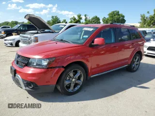 2015 Dodge Journey Crossroad with VIN 3C4PDCGBXFT530452, listed as a Copart auction lot 62188765 with 150,391 mi miles and Clean title. Bid and sale history available at DreamBid. Image 1.