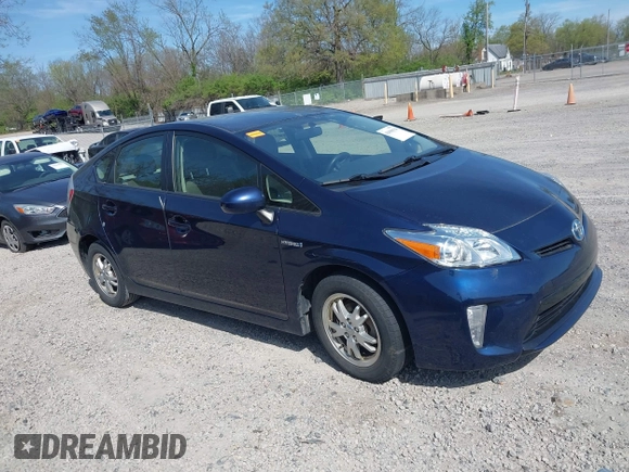 2013 Toyota Prius One with VIN JTDKN3DU6D0343622, listed as a IAAI auction lot 42098154 with 337,881 mi miles. Bid and sale history available at carsss.com. Image 13.