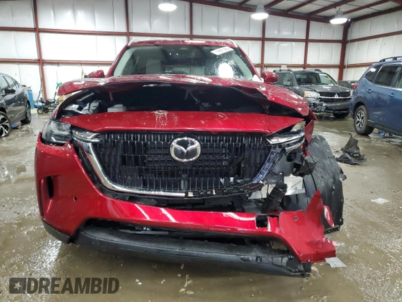 2025 Mazda CX-90 Preferred with VIN JM3KKBHD6S1204067, listed as a Copart auction lot 44991865 with 5,104 mi miles and Salvage title. Bid and sale history available at DreamBid. Image 5.