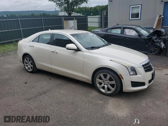2013 Cadillac ATS z VIN 1G6AA5RA1D0168149, wystawiony jako Copart lot #61089505 z przebiegiem 115 241 mil mil oraz Czysty tytuł • Clean title. Historia ofert i sprzedaży dostępna na DreamBid. Obrazek 4.