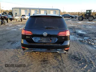 2018 Volkswagen Golf SportWagen S with VIN 3VWD17AU0JM763267, listed as a Copart auction lot 86400634 with 84,707 mi miles and Salvage Title. Bid and sale history available at carsss.com. Image 6.